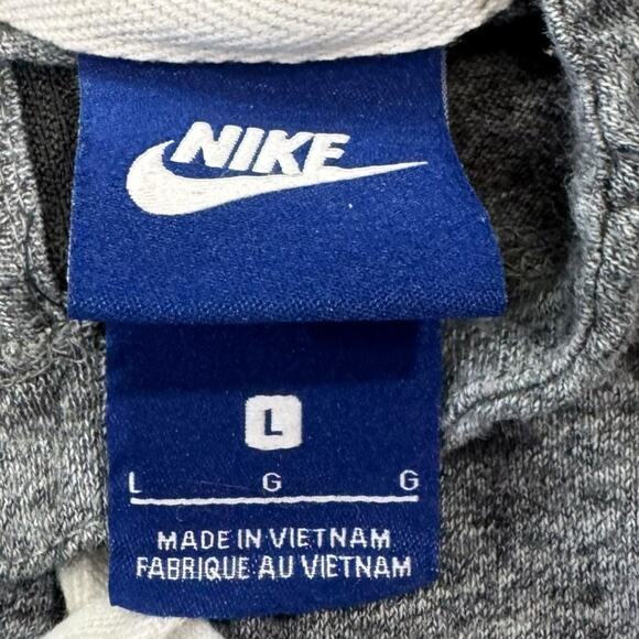 Nike Jacket Gray Women Just Do It Swoosh Full Zip Hoodie 883729 091 Size Large - Picture 5 of 12